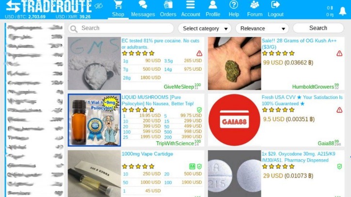 current darknet market list
